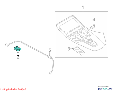 Load image into Gallery viewer, 06-13 Volvo C70 Front Left Roof Sun Visor Trim Liner Support Mount Bracket Oem