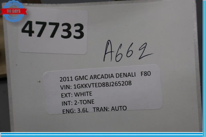 Load image into Gallery viewer, 07-17 GMC Acadia Denali Right Passenger Side Lower Seat Cover Trim Panel Oem