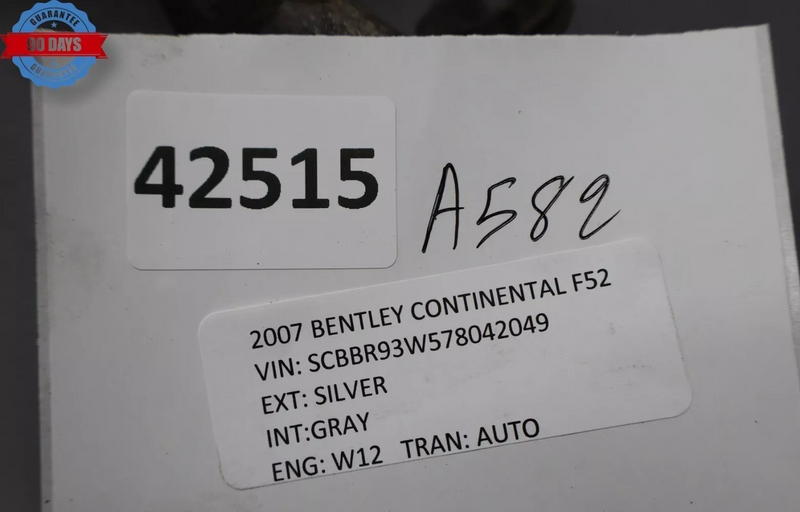 Load image into Gallery viewer, 03-16 Bentley Continental Left Side Engine Oil Separator W/ Pipe 07C103426AA Oem