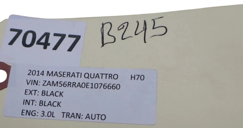 Load image into Gallery viewer, 14-20 Maserati Quattroporte M156 Front Right Side Seat Belt Buckle 670001427 OEM