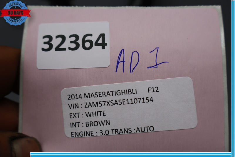 Load image into Gallery viewer, 14-17 Maserati Ghibli Right Side Turbo Intercooler Pipe Duct Hose Line Oem