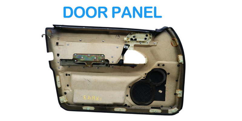 Load image into Gallery viewer, 92-99 Mercedes W140 S600 S500 Front Right Passenger Side Interior Door Panel Oem