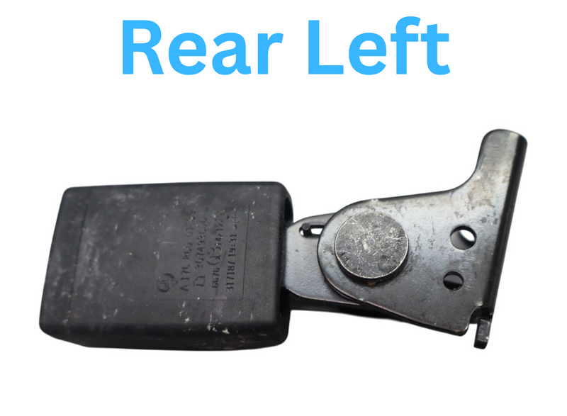 Load image into Gallery viewer, 14-18 Mercedes CLA250 W117 Rear Left Side Seatbelt Seat Belt Buckle Oem