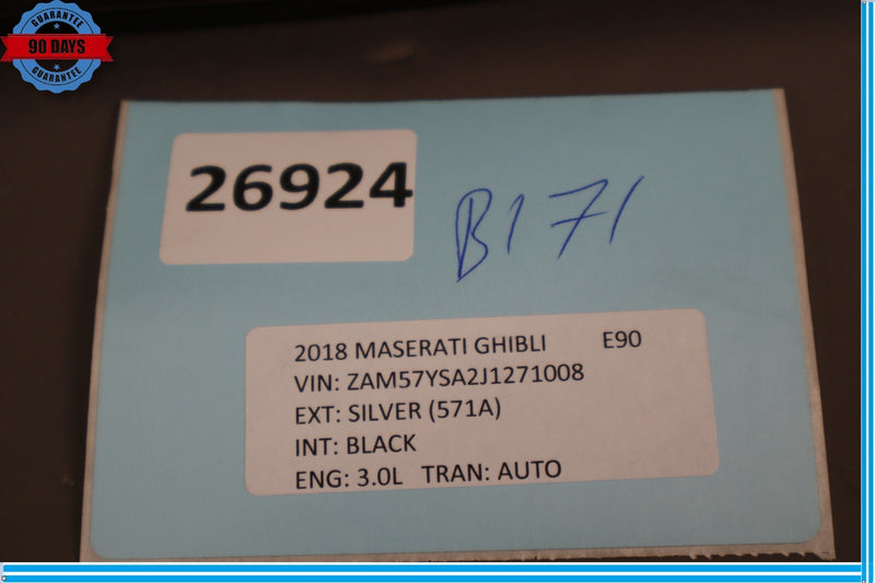 Load image into Gallery viewer, 14-20 Maserati Ghibli Front Left Driver Side Seat Cover Panel Trim Oem
