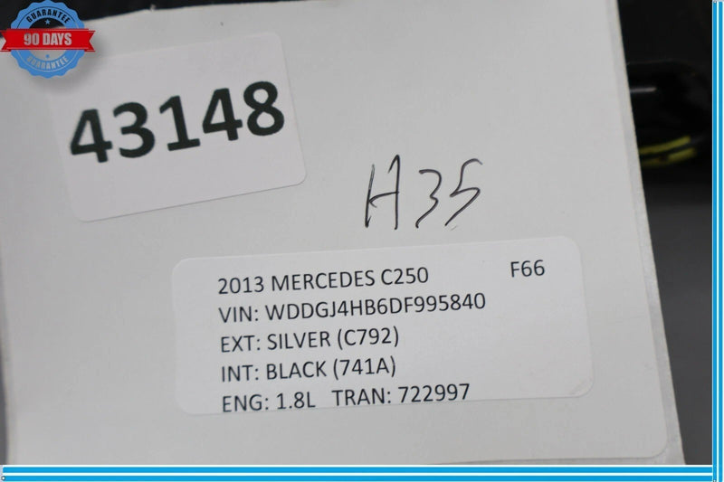 Load image into Gallery viewer, 10-17 Mercedes W204 C250 E350 E550 Front Right Side Seat Belt Buckle Black OEM