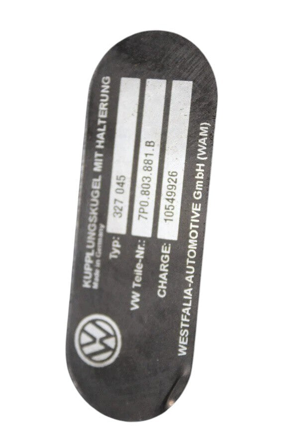 Load image into Gallery viewer, 11-14 Volkswagen VW Touareg Rear Bumper Reinforcement Tow Trailer Hitch Oem
