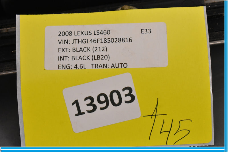 Load image into Gallery viewer, 07-12 Lexus LS460 Front Right Passenger Side Door Sill Scuff Trim Plate Oem