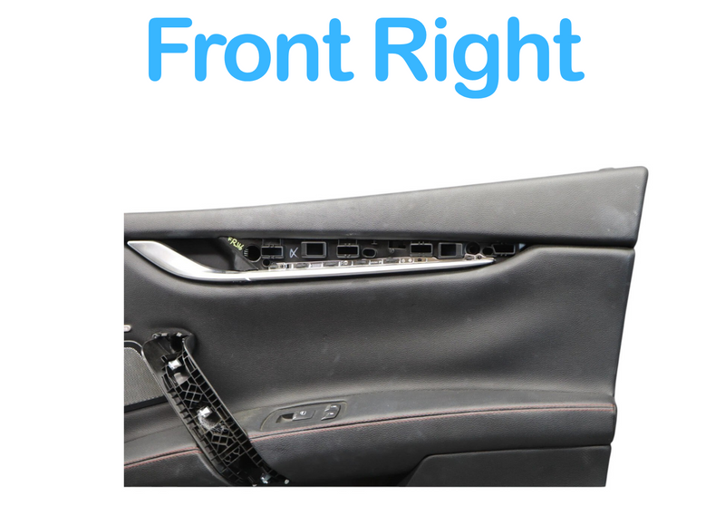 Load image into Gallery viewer, 14-22 Maserati Ghibli M157 Front Right Side Interior Door Panel 105804313C Oem