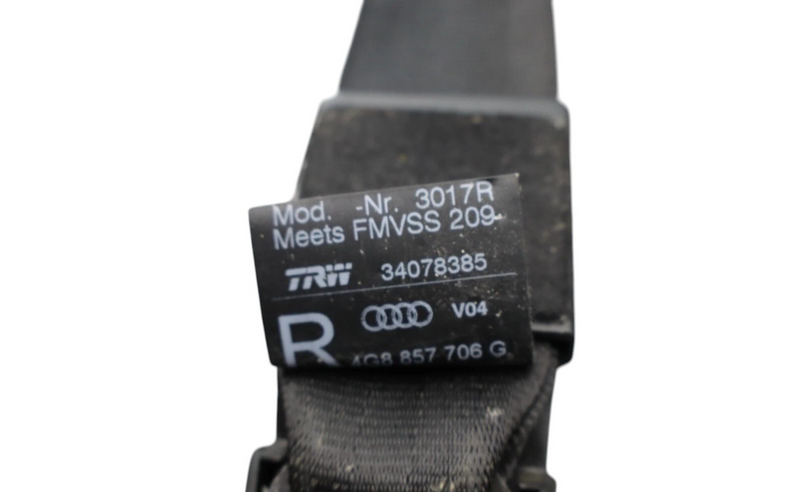 Load image into Gallery viewer, 12-18 Audi A6 A7 Quattro Front Right Seat Belt Seatbelt Retractor 4G8857706G Oem