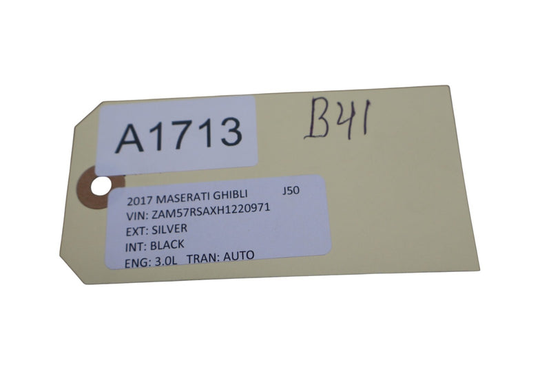 Load image into Gallery viewer, 14-21 Maserati Ghibli Rear Trunk Tailgate Lock Cover Trim Panel Black Oem