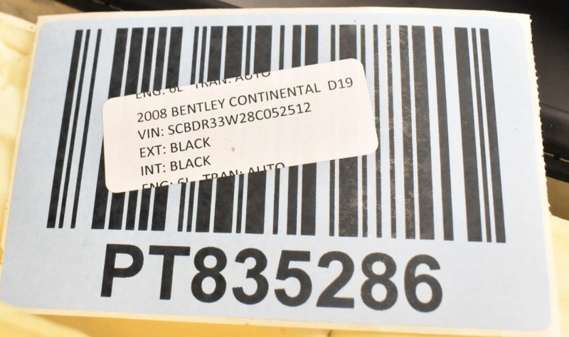 Load image into Gallery viewer, 07-11 Bentley Continental Front Right Side Top Upper Seat Cushion 3W3881776B Oem