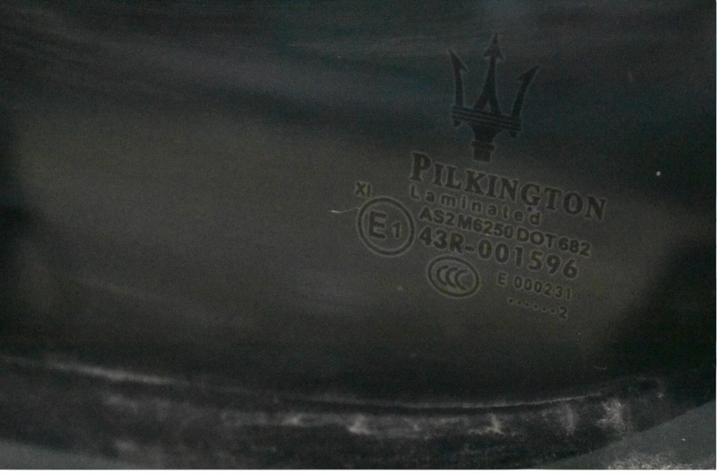 Load image into Gallery viewer, 03-13 Maserati Quattroporte Rear Left Side Door Window Auto Glass 83744800 Oem