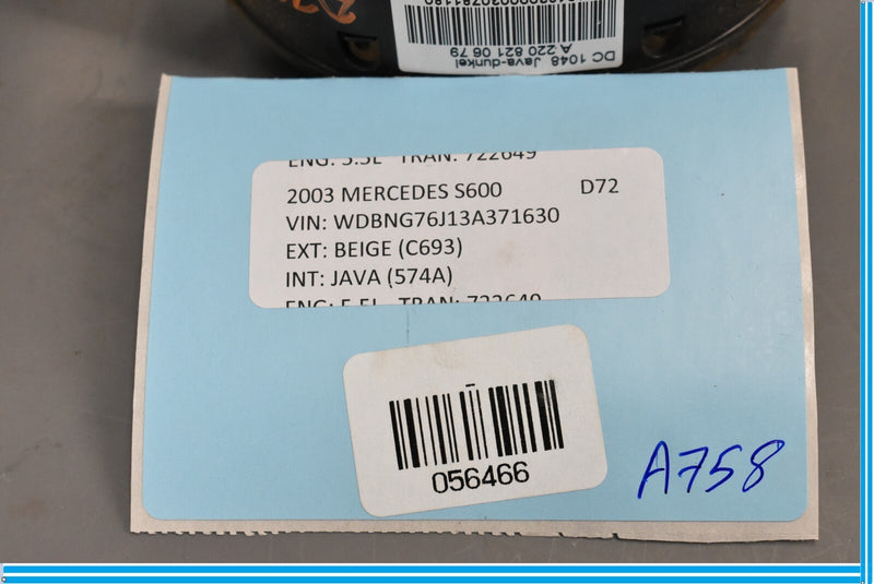 Load image into Gallery viewer, 03-06 Mercedes S500 S600 CL500 W220 Steering Wheel Control Button Java Oem