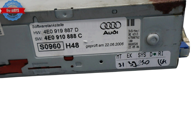 Load image into Gallery viewer, 07-12 Audi Q7 4L DVD Changer Navigation Player Receiver GPS Drive 4E0919887D OEM