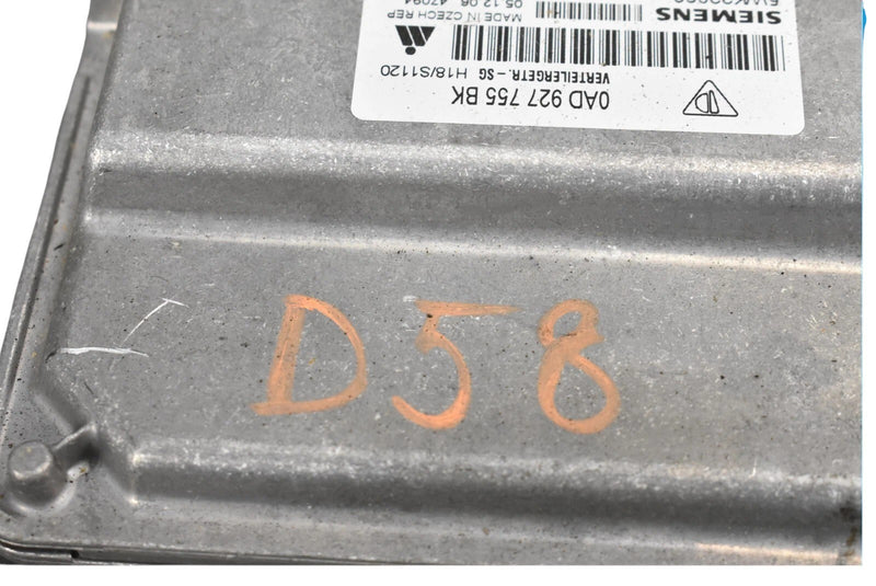 Load image into Gallery viewer, 08-10 Porsche Cayenne 957 A/T Transfer Case Control Module Unit 0AD927755BK Oem