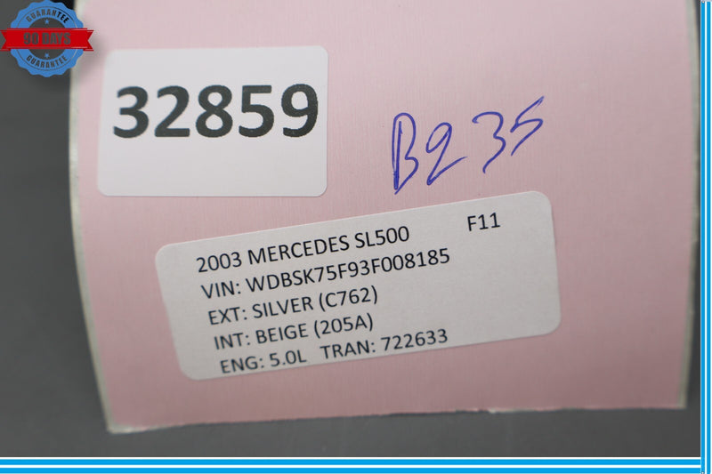 Load image into Gallery viewer, 03-08 Mercedes R230 SL550 SL55 Right Passenger Seat Switch Control Module Oem