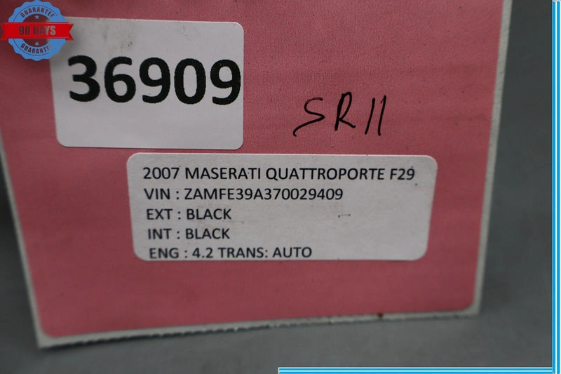 Load image into Gallery viewer, 03-13 Maserati Quattroporte S Front Left Side Seat Rail Frame W/Motors OEM