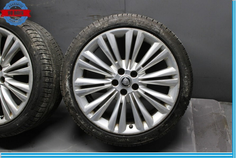 Load image into Gallery viewer, 07-15 Jaguar X150 XK XF XKR R19 19" Rear Wheel Rim Silver Set of 4 Oem