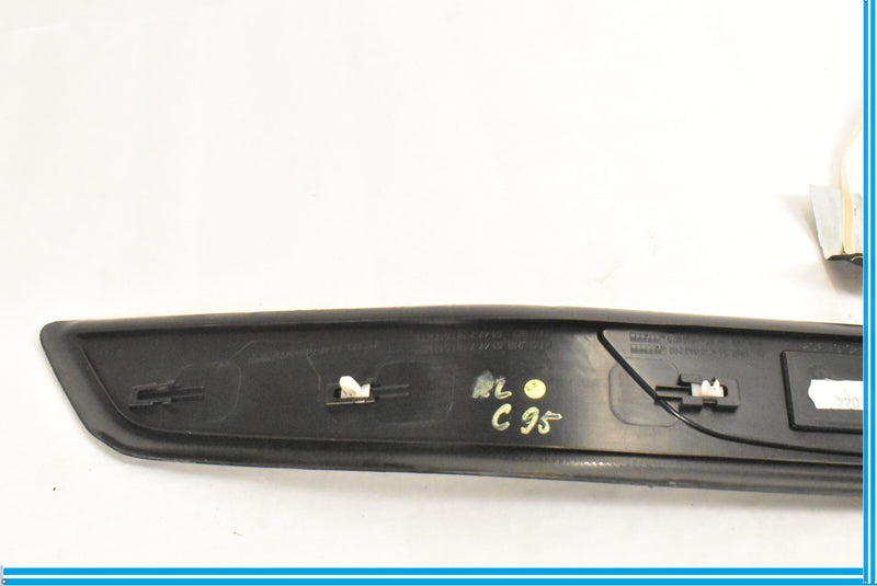 Load image into Gallery viewer, 09-15 BMW 750i F01 Rear Left Door Sill Scuff Plate Trim 51478046289 Oem