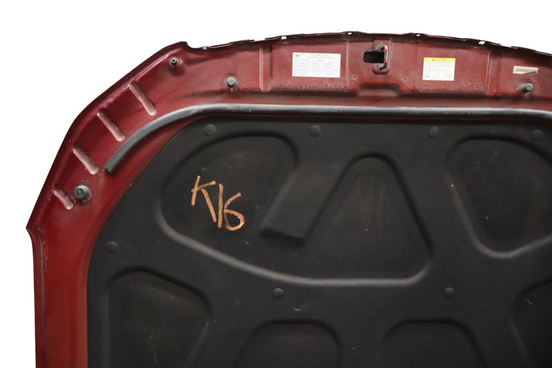 Load image into Gallery viewer, 09-14 Hyundai Genesis Front Engine Hood Bonnet Panel Assembly Red Oem