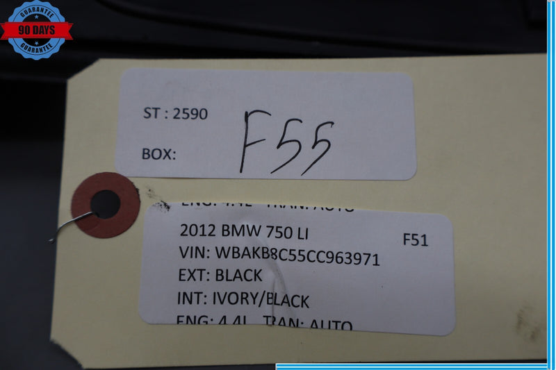 Load image into Gallery viewer, 09-15 BMW 750Li F01 F02 Rear Left Driver Side Door Sill Scuff Plate Trim Oem
