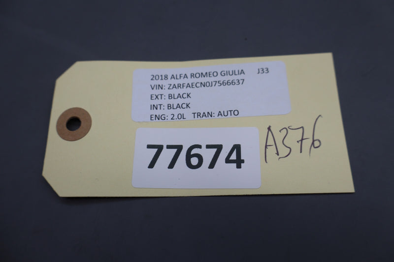 Load image into Gallery viewer, 17-23 Alfa Romeo Giulia Center Console Emergency Parking Brake Switch Oem