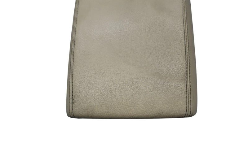 Load image into Gallery viewer, 12-18 Audi A7 Center Console Armrest Arm Rest Pad Cover Leather Beige OEM