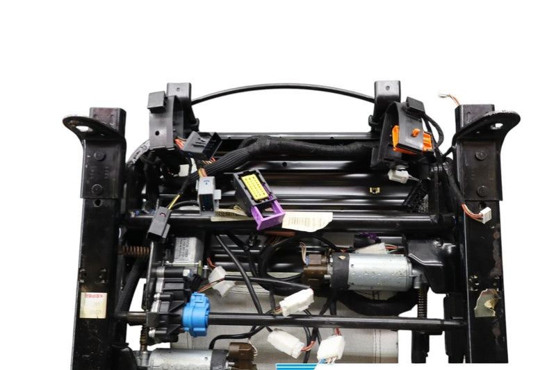 Load image into Gallery viewer, 03-13 Maserati Quattroporte S Front Left Side Seat Rail Frame W/Motors OEM