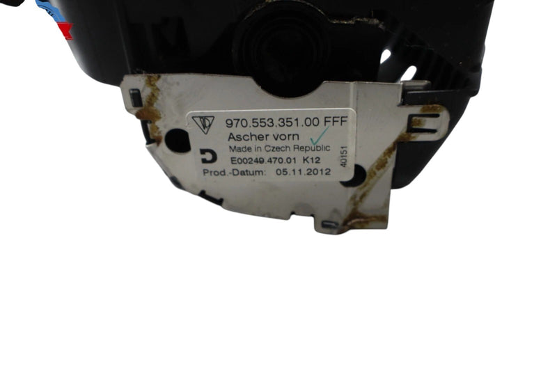 Load image into Gallery viewer, 10-16 Porsche Panamera 970 Center Console Ash Tray Trim Wood 97055315700 OEM