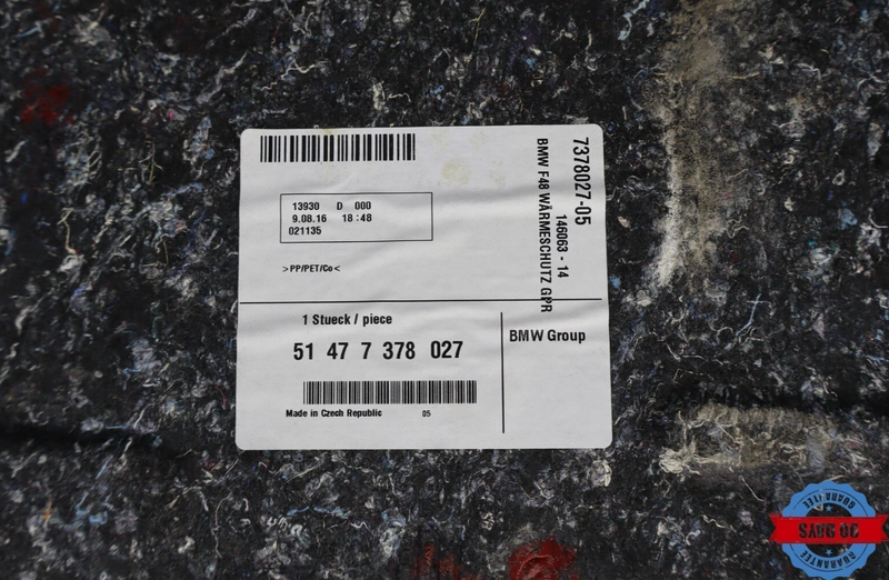 Load image into Gallery viewer, 16-19 BMW X1 F48 Rear Trunk Floor Thermal Protection Insulation Pad Cover Oem