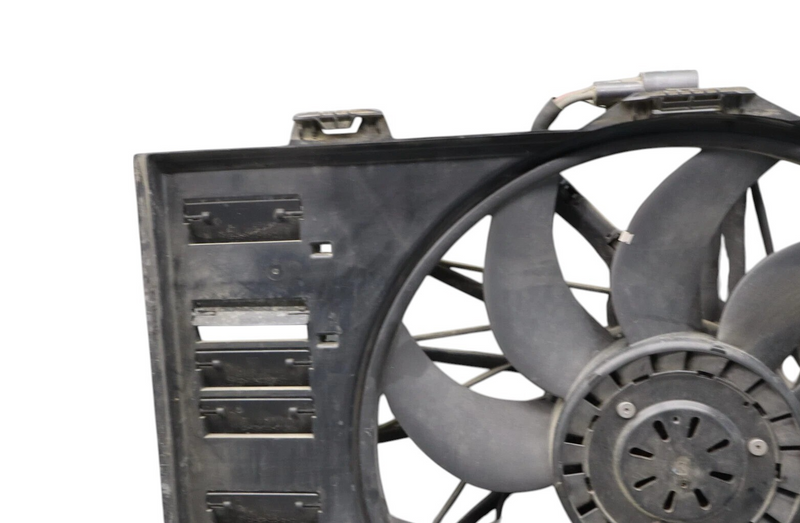 Load image into Gallery viewer, 10-16 Porsche Panamera Engine Radiator Cooling Fan W/ Motor Assembly Black OEM