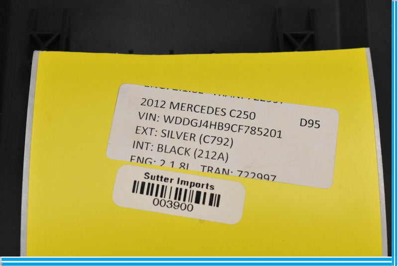 Load image into Gallery viewer, 10-17 Mercedes W204 C250 Right Passenger Side Back Panel Seat Cover Oem