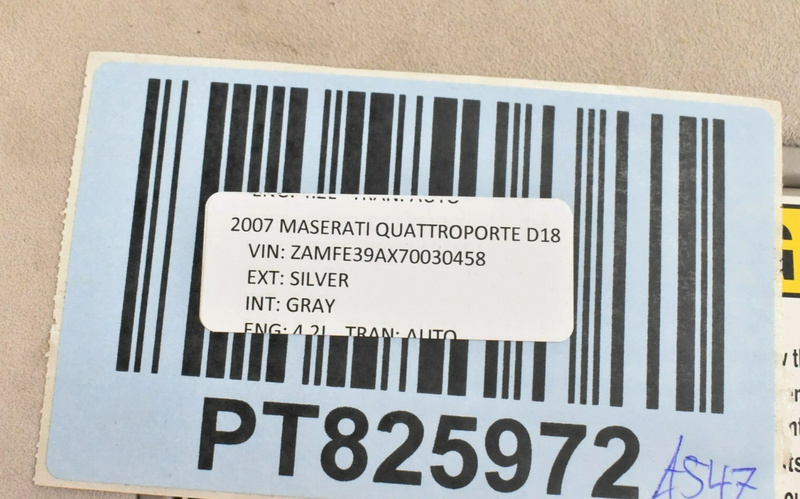 Load image into Gallery viewer, 03-19 Maserati Quattroporte M139 Right Passenger Side Sun Visor Sunvisor Oem