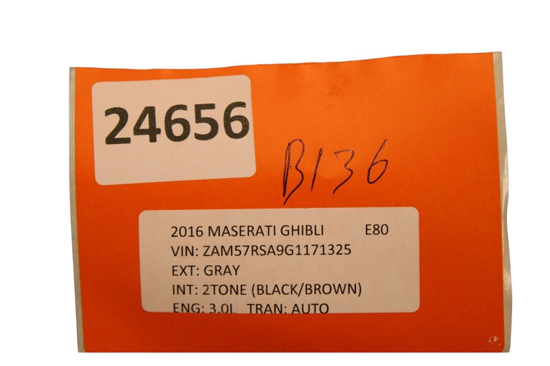 Load image into Gallery viewer, 14-17 Maserati Ghibli M157 Rear Left Driver Side Inner Tail Light Lamp Oem