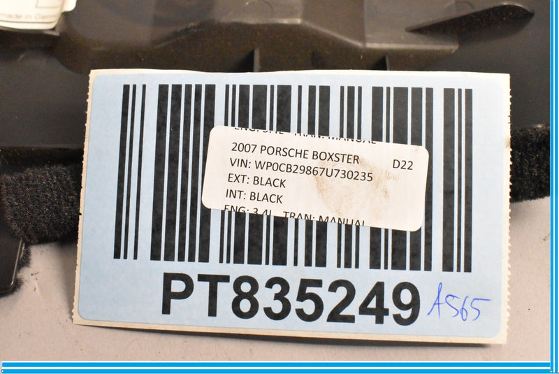 Load image into Gallery viewer, 05-12 Porsche Boxster Cayman 911 987 Left Kick Panel Fuse Box Carpet Trim Oem