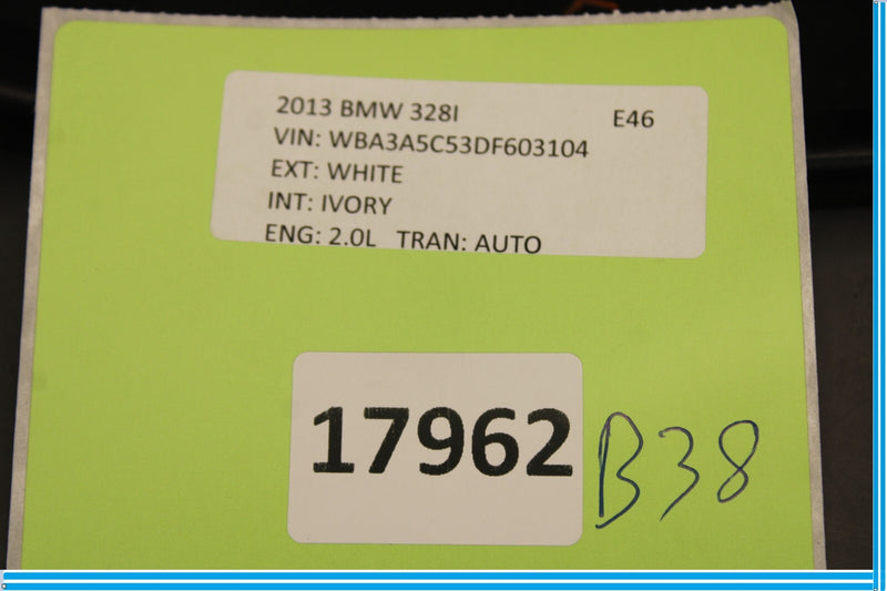 Load image into Gallery viewer, 12-18 BMW 320i 328i 428i F30 Front Right Dashboard End Cap Cover 9218554 Oem