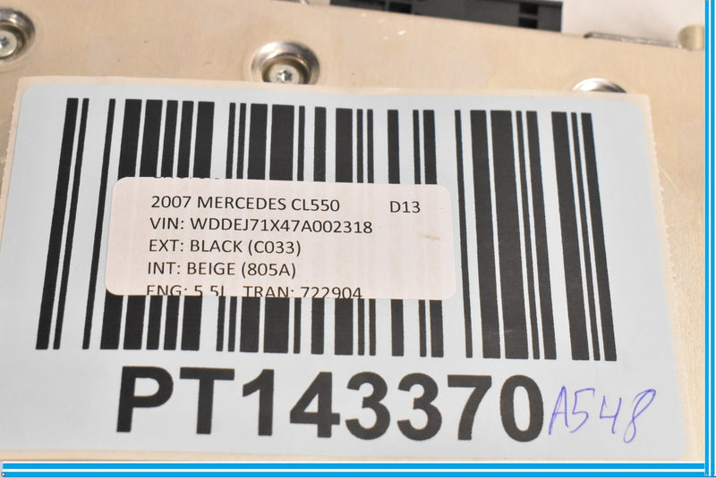 Load image into Gallery viewer, 07-14 Mercedes CL550 CL600 W216 Voice Communication Control Module Oem