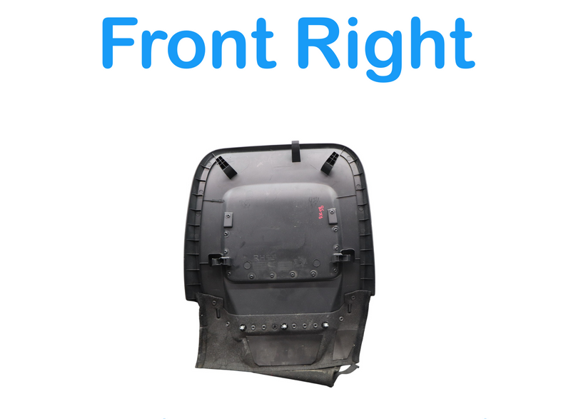 Load image into Gallery viewer, 12-15 Range Rover Evoque L538 Front Right Passenger Seat Back Panel Cover Oem