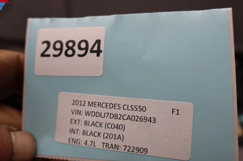Load image into Gallery viewer, 12-14 Mercedes CLS550 Left Driver Dash Lower Knee Panel Black 2128600902 Oem