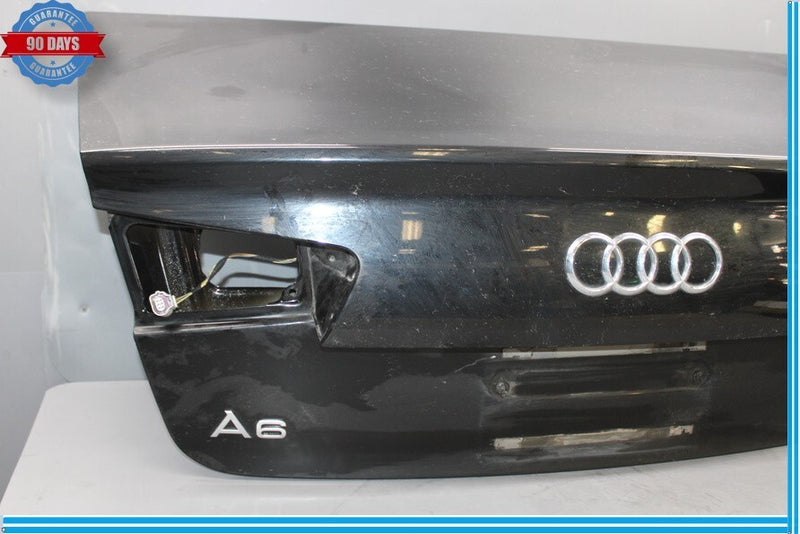 Load image into Gallery viewer, 12-18 Audi A6 A6 Quattro Rear Trunk Lid Deck Shell Panel Black 4G5-827-023-C Oem