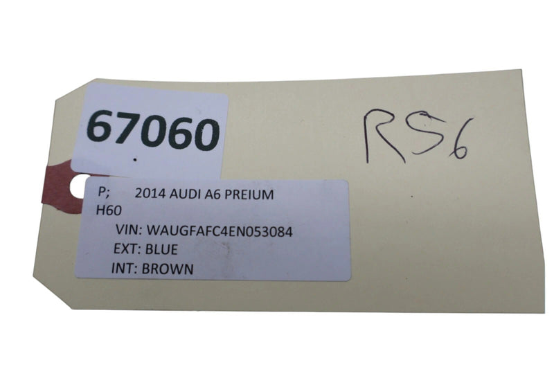 Load image into Gallery viewer, 12-18 Audi A6 A6 Quattro S6 Rear Left Driver Side Exterior Door Handle OEM