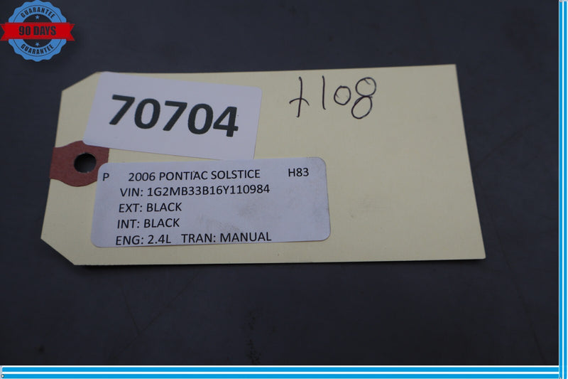 Load image into Gallery viewer, 06-10 Pontiac Solstice GXP Front Right Side Kick Panel Trim Molding 15254330 Oem
