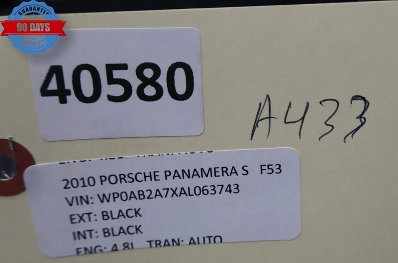 Load image into Gallery viewer, 10-16 Porsche Panamera Rear Right Passenger Exterior Door Handle 97053706401 Oem