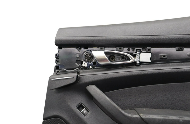 Load image into Gallery viewer, 10-16 Porsche Panamera Rear Right Side Interior Door Cover Panel Black Oem