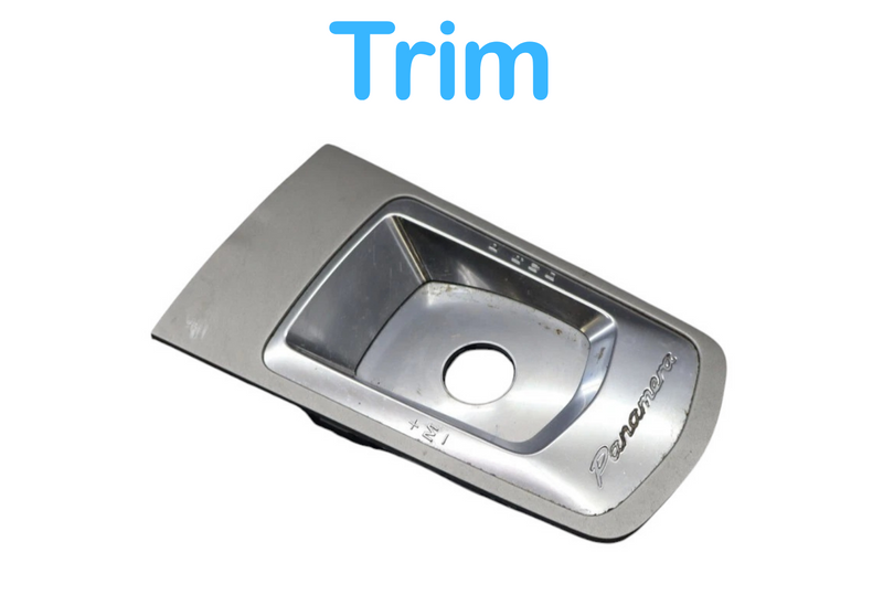 Load image into Gallery viewer, 10-16 Porsche Panamera 970 GTS Center Console Shifter Trim Bezel 97055316100 OEM