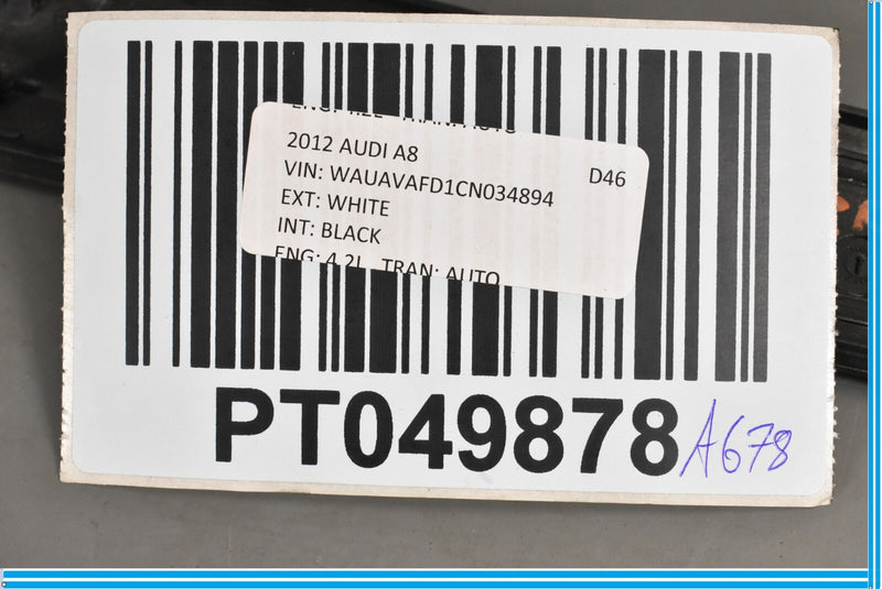 Load image into Gallery viewer, 11-18 Audi A8 S8 Quattro Panel Trim Dash Board Dashboard L4H000011Q Oem