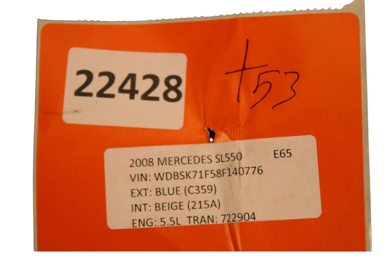 Load image into Gallery viewer, 03-12 Mercedes R230 SL550 SL600 Rear Window Headliner Trim Oem