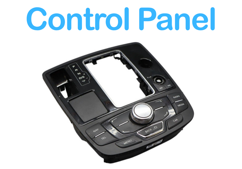 Load image into Gallery viewer, 12-16 Audi A7 Quattro Center Console Gear Shifter Bezel Radio Control Panel OEM