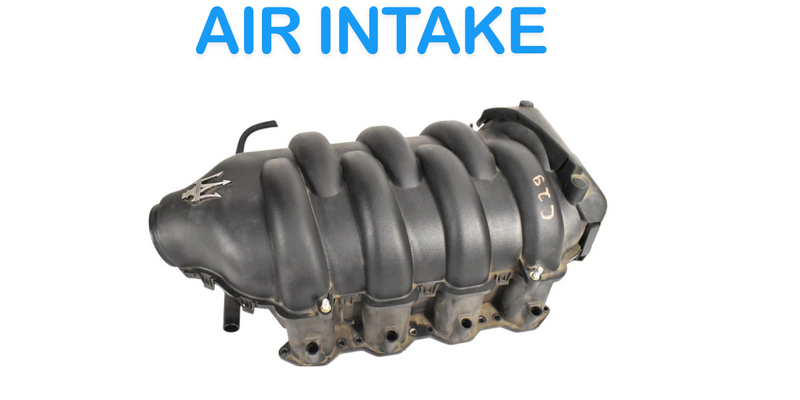 Load image into Gallery viewer, 04-08 Maserati Quattroporte M139 Engine Air Intake Manifold Black 252163 OEM
