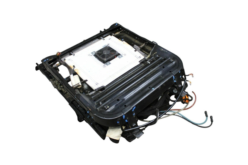 Load image into Gallery viewer, 03-13 Maserati Quattroporte Front Left Lower Bottom Seat Rail Frame Black OEM